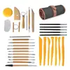 Herramientas de Cerámica Transfronterizas Set Multifuncional Palillo para Píldoras Punto Perforador Bolígrafo de Indentación Escultura en Arcilla Blanda Talla Herramientas de Arcilla DIY