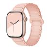 Adecuado para Correas de Apple Watch S12/11 Segunda Generación Tres Piezas de Silicona Iwatch678910 Hebilla Inversa Correa de Bucle Magnético
