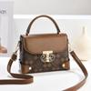 Bolso de Mujer 2025 Nuevo Bolso Cuadrado Pequeño Moda Casual de Alta Gama Hombro Cruzado Bolso de Mano Combinable Bolso Mujer Transfronterizo