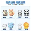 Tamancos de Silicone de PVC Acessórios DIY Design Personalizado Série de Animais de Desenho Animado Charms de Sapato de Borracha Macia Brinquedos da Moda