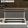 Tanque de Peces Ecológico Seleccionado Cuidadosamente para el Hogar, Escritorio, Paisajismo, Tanque de Corriente Auto-Circulante, Tanque de Plástico para Tortugas de Oficina