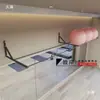 Estante de Pared para Pelota de Yoga Soporte de Pared para Balón de Gimnasio Estante de Exhibición para Pelota de Yoga Pelota Ondulada Estante de Almacenamiento
