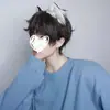 Horquilla con orejas de perro lechero, pequeña y adorable, estilo japonés, con orejas de gato y zorro, accesorios para el cabello de gato a la moda para hombre.