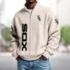Sudadera deportiva con capucha y cremallera, talla grande, estampado digital 3D, corte holgado, de equipo de la NBA, transfronteriza europea y americana