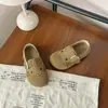 Zapatos Birkenstock Lindos de Gatito de Dibujos Animados para Niños Nueva Colección Primavera y Otoño 2025 Estilo Coreano Birkenstock para Niños Pequeños y Medianos