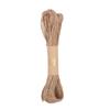 24 Pinzas de Madera, Cuerda, Pegatinas, Calendario de Adviento Decorativo Colgante, Adorno Navideño, Juego de Accesorios, Madera