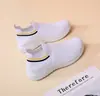 Zapatos para Mujer 2026 Primavera y Otoño Nuevo Estilo Tejido Fly Knit Transpirables Zapatos para Mujer sin Cordones Cómodos Zapatos de Tela para Persona Perezosa Zapatos Individuales Casuales para Mujer