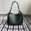 Bolsa de Paracaídas Tejida Oversize de Verano Gran Capacidad Bolso de Mano para Viajes Abierto con Cuerda para Jalar Mamá