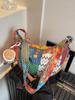Bolsa de Hombro Casual Vintage de Nicho Nueva Primavera 2026 Moda Elegante Bolsa de Compras de Gran Capacidad