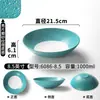 Pratos de Melamina Xiangyuan para Restaurantes e Hotéis, Pratos para Pratos Quentes com Revestimento Exquisito, Pratos Redondos Criativos Coloridos para Uso Comercial