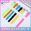 Pulseras de Silicona de Colores Dulces de 16 mm para Reemplazo al por Mayor Correas de Reloj de Silicona Coloridas de 16 mm Correas de Reloj de Silicona Universales de 16 mm