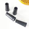 Atacado Spot Batente de Cordão Metálico Preto Fosco em Forma de Sino para Roupas e Chapéus Pingente de Cordão Miçanga Fivela para Passar Cordão Elástico na Cintura de Calças