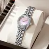 Relógio Aimana Pequeno para Mulheres, À Prova d'Água, Luxo Leve, Pulseira de Aço Inoxidável Sólido para Mulheres, Transmissão ao Vivo de Comércio Exterior, Dropshipping de Peça Única