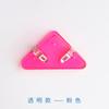 Clip de esquina triangular multicolor, multifuncional, para libros de estudiantes, papel de prueba, facturas de datos, clip de cola larga, carpeta de almacenamiento de artefactos