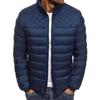 Abrigo de invierno para hombre con cuello alto y acolchado de algodón, abrigo casual de color sólido Amazon AliExpress, abrigo cálido de algodón acolchado para hombre europeo y americano