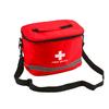Bolsa de primeros auxilios para el hogar Bolsa de almacenamiento para el cuidado del hogar Bolsa médica para exteriores con correa para el hombro Bolsa cilíndrica portátil de gran capacidad