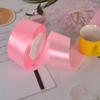 Suministro de fábrica 4cm cinta de poliéster para silla de boda respaldo cinta de satén cinta ramo flor material cinta de embalaje al por mayor