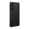 Funda Magnética de Cuero Liso para Teléfono Adecuada para Samsung S26Ultra S25Ultra S24Ultra Funda Protectora Anti-Caídas