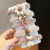 Outono e Inverno novo dos desenhos animados de pelúcia faixa de cabelo Leite marrom arco flor corda terno Internet celebridade mesmo estilo de apoio geração de cabelo