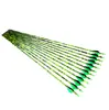 7.8 cabeza intercambiable camuflaje flecha de carbono mixta soporte arco recurvo compuesto aplicable camuflaje veta de madera carbono Fábrica de Flechas Venta Directa