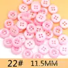 Botones para Camisa al por Mayor Fabricante Ropa Infantil Camisas de Hombre y Mujer Suéter Botones para Ropa Interior Botones Redondos Esmerilados Perlados