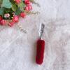Colgante para Llavero de Coche con Cola de Pelo de Conejo Rex Artificial Colgante de Cola Hecho a Mano para Mujer Colgante de Llave Avanzado Colgante de Piel para Bolso