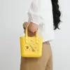 Nueva Bolsa Perforada de Eva Más Vendida, Bolsa de Almuerzo Portátil, Bolsa de Almuerzo Impermeable Portátil para Picnic de Primavera, Se Puede Decorar con DIY