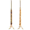 Plumero, Cuerda de Sisal, Palo Juguete para Gatos, Cascabel, Juguete para Gatos que Hace Ruido, Juguete Interactivo para Mascotas para Gasto de Energía, Suministros para Mascotas