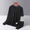Suéter jersey de algodón THOM BRIELLE pequeño de felpa con cuello redondo para hombre y mujer primavera y otoño camiseta básica tb abrigo top