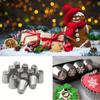 Serie de Boquillas Decorativas Navideñas de Amazon Equipo de Decoración para Hornear Postres Navideños Boquilla Decorativa Gruesa de Una Pieza
