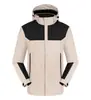 Jaquetas Softshell Estilo Primavera e Outono para Homens e Mulheres, Roupa de Trabalho para Montanhismo ao Ar Livre, Jaquetas Softshell à Prova de Vento e Impermeáveis para Grupos Corporativos