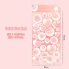 Pegatina de Tarjeta Goo Pegatina Láser Coreana Material para Diario de Mano Pegatina Linda Impermeable Pegatina DIY Pegatina Personalizada Decoración