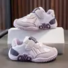 Nuevos Zapatos Casuales de Otoño para Niños, Zapatos Deportivos Transpirables de Malla con Bloques de Color a la Moda para Niñas, Antideslizantes para Niños