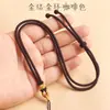 Cordón de Nudo de Piña Hilo Dorado Ajustable Colgante Tejido a Mano Accesorios Cuerda Collar de Cuerda Vendedor Ambulante Fabricante E18