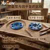 Cuchillo para Bandeja de Té de Carpintería Yusheng Talla de Raíz Cuchillo para Mesa de Té Fresadora de Carpintería Fresadora de Acero de Tungsteno Fresadora de Seis Canales Cuchillo Cincel para Carpintería