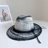 Chapéu de Palha Estilo Cowboy Jazz Europeu e Americano Antigo de Verão para Lazer ao Ar Livre Chapéu de Sol Viagem Férias Montanhismo Acampamento