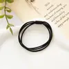 Gomas para el pelo de alta elasticidad y duraderas para niñas, Bandas para el pelo simples y elegantes al por mayor para coletas altas, Accesorios versátiles para el pelo