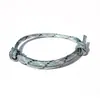 2025 fornecimento transfronteiriço pulseira náutica corda de nylon ajustável corda trançada à mão pulseira de amizade masculina atacado de fábrica