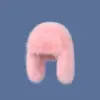 Sombrero Lei Feng de felpa azul imitación visón estilo coreano para mujer, otoño e invierno, para ciclismo, engrosado, cálido, para esquiar, protección contra el frío, orejeras