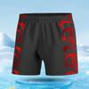 Novos calções de banho masculino adulto boxer moda impressão laser de secagem rápida anti-constrangimento praia termas calções de banho atacado