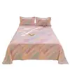 Lençol de Veludo de Leite Peça Única Inverno Fleece Coral Capa de Edredom Dormitório Solteiro 180x200 Inverno Flanela Espessado Pelúcia