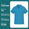 Camisa polo de seda de hielo, de secado rápido, con solapa, de manga corta para hombre, para publicidad cultural, ropa de trabajo personalizada, ropa de trabajo, logotipo bordado