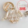 Roupa de Outono para Bebê 26 Macacão Triângulo para Meninas, Macacão de Manga Longa para Meninas, Macacão Estilo Outono