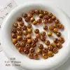 Cuentas de Madera Estilo Antiguo, Semillas de Bodhi, Cuentas Redondas de Sándalo, Madera de Ala de Pollo de Sándalo Cuentas Sueltas para Bricolaje, Materiales para Joyería de Pulsera, Cuentas de Madera Natural