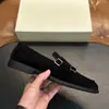 Mocassins de Freira com Fivela Dupla Transfronteiriços STN Camurça Solado Macio Retro Uso Diário Slip-on Casual Sapatos de Couro