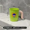 Set de Tazas para Enjuague Bucal Dopamine, Taza de Plástico Resistente a Roturas, Taza Linda para Niños, Taza de Grado Alimenticio para Cepillado de Dientes, Taza Doméstica Fácil de Distinguir