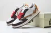 Zapatos Originales Puros Putian Aj1 Gancho Invertido para Hombre Colaboración Ts Fujiwara Hiroshi Rayo Jordan 1 Pareja de Caña Baja Deportivos Casuales Tenis para Mujer