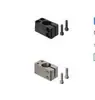 Clipe de fixação quadrado simples CAQBCBQBCAQMCBQM conector de fixação para suporte