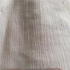 Tecido para camisa em crepe de rayon 40s dourado e prateado com listras, jacquard de gaze quadrada 30*24 tecido em crepe de bambu 80/2