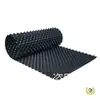Tablero de drenaje para jardín en azotea, tablero filtrante, tablero repelente al agua, tablero de almacenamiento de agua, tablero permeable, tablero de barrera de raíces de doble cara, dispositivo de control de raíces, losa de techo de garaje